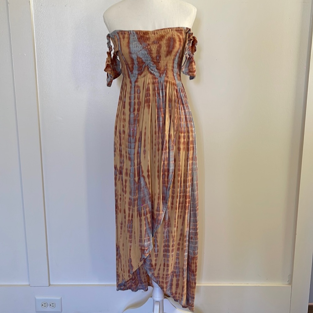 Tiare Hawaii tie dye maxi dress